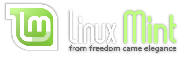Linux Mint の Logo 画像。