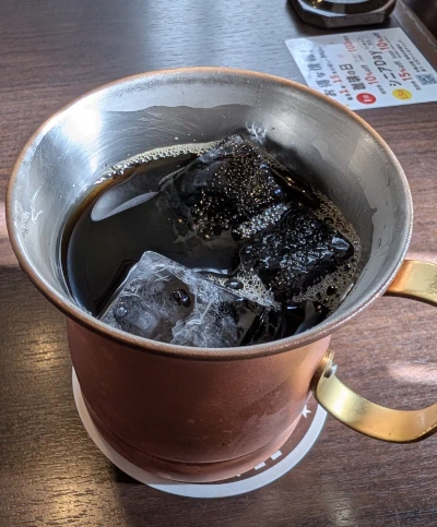 星乃珈琲店のアイスコーヒー