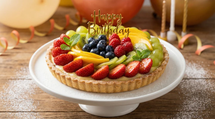 フルーツタルトのイメージ画像（AI）